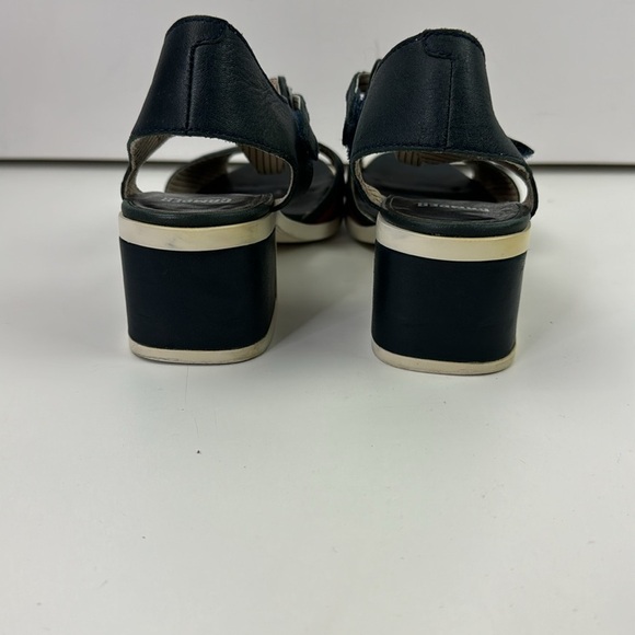 Maude by Camper navy open toe chunky heel sandal - Picture 6 of 12